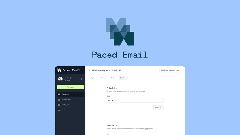 Paced Email Appsumo Lifetime Deal